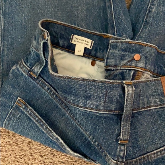 Madewell slim boyfriend jean - Picture 3 of 8